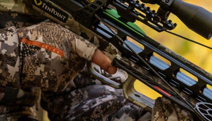 Tenpoint VenomX ACUSlide Compound Crossbow Package in Moss Green