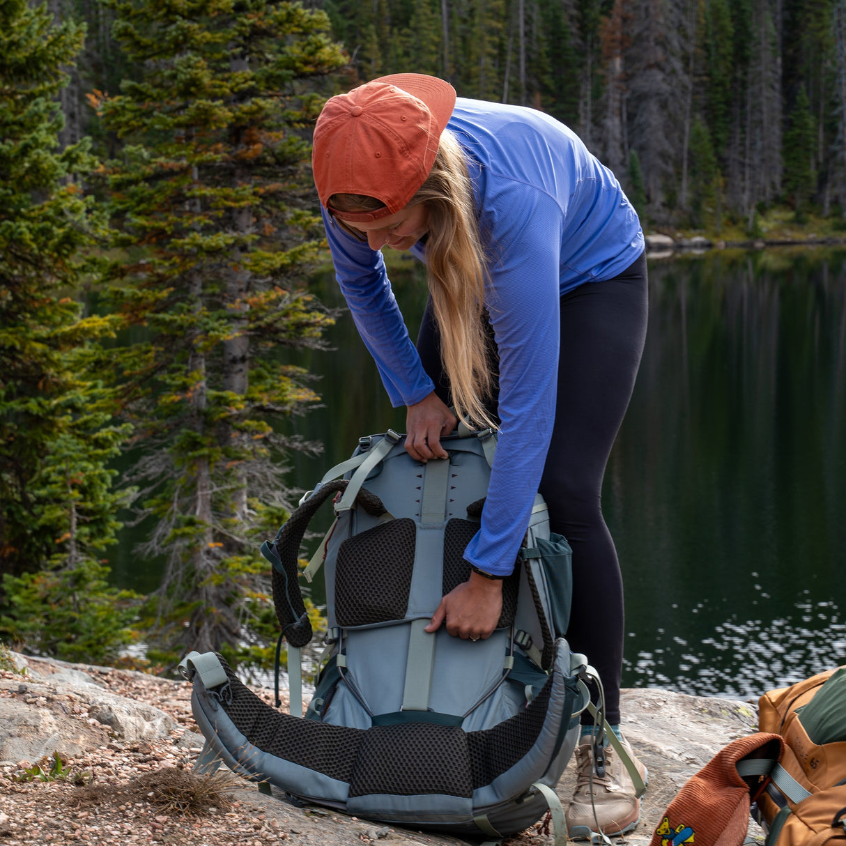 Kelty Glendale Womens 65L Sea Spray Backpack Bag