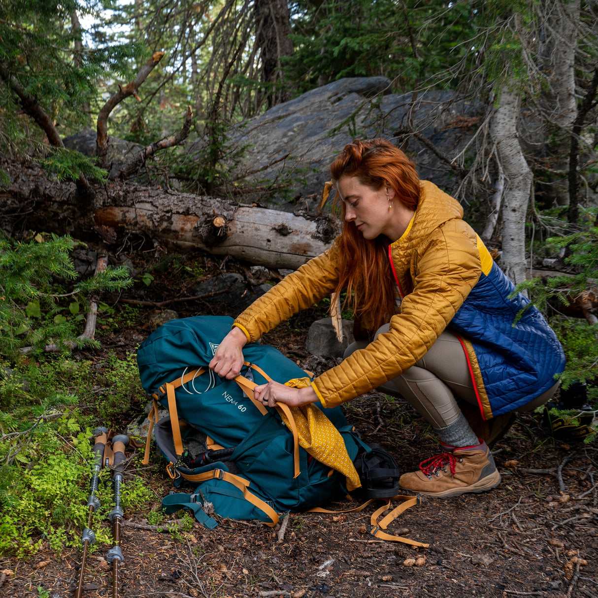 Kelty Nena 60L Backpack Bag - Deep Teal