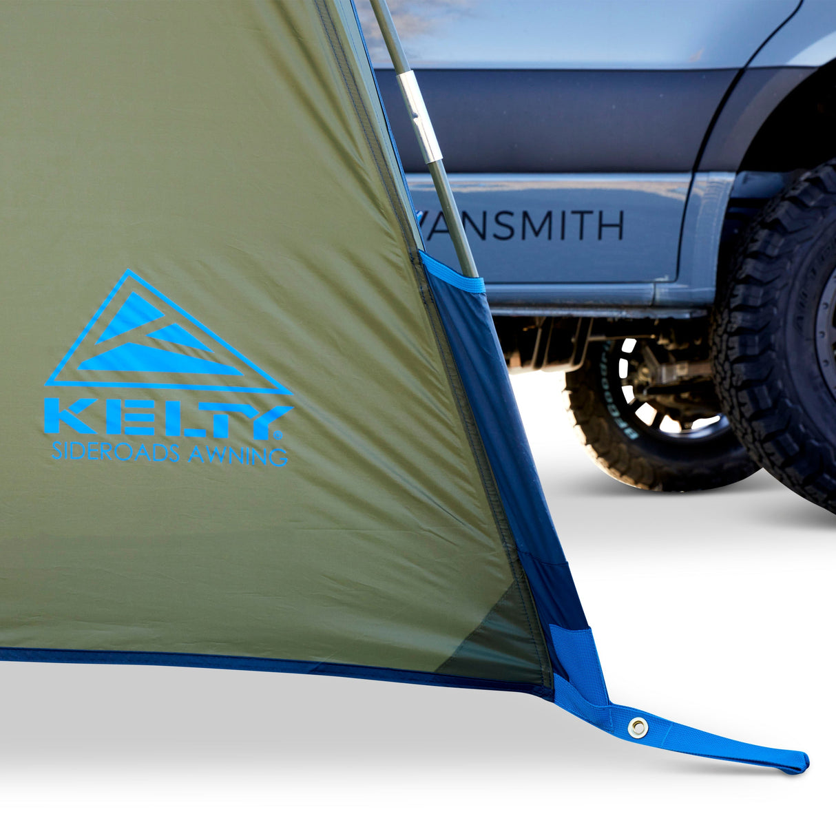 Kelty Sideroads Vehicle Awning Tent - Midnight Navy/Winter Moss