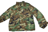US Military M65 Woodland Camo Cold Weather Coat