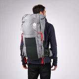 Sierra Designs Flex Trail 40L-60L Backpack Bag - Wild Dove/Peat