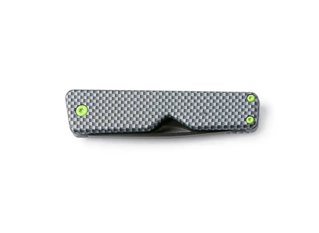 Whitby Mint EDC Carbon Fibre Pocket Knife - UK Legal Carry