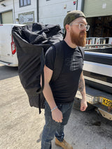 XXL Riot Police Huge Black 200L Holdall