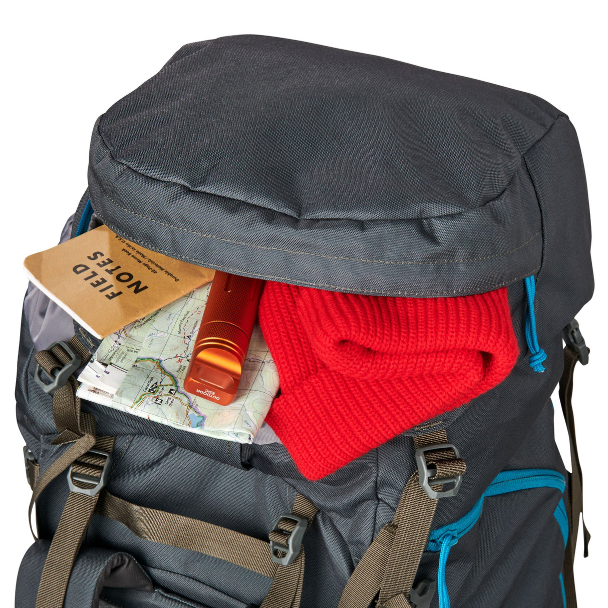 Kelty Asher 55L Backpack Bag - Stormy Blue