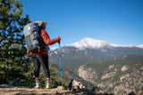 Sierra Designs Flex Trail 40L-60L Backpack Bag - Wild Dove/Peat